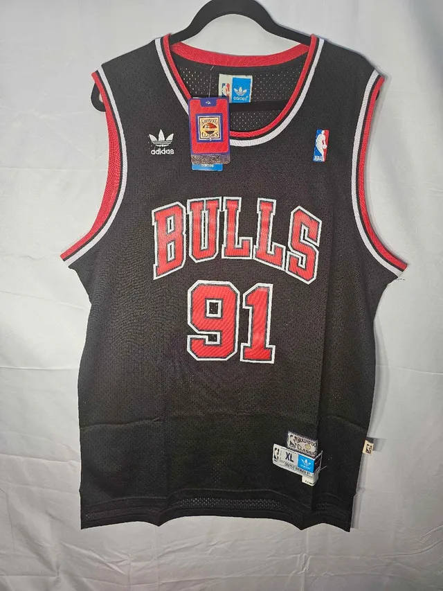 Chicago Bulls NBA Jersey #91 Denis Rodman thumbnail