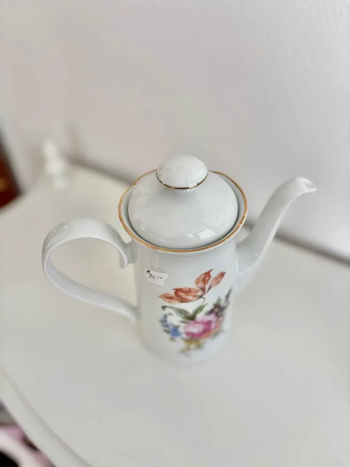 Vintage Floral Teapot - Made in Germany image indicator(2)