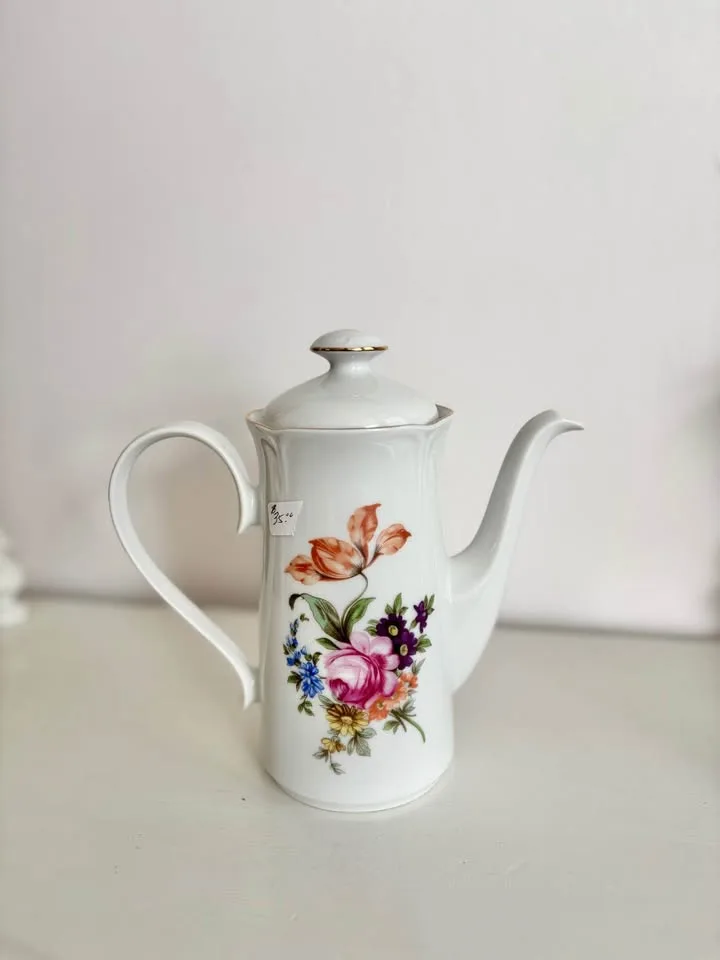 Vintage Floral Teapot - Made in Germany image indicator(5)