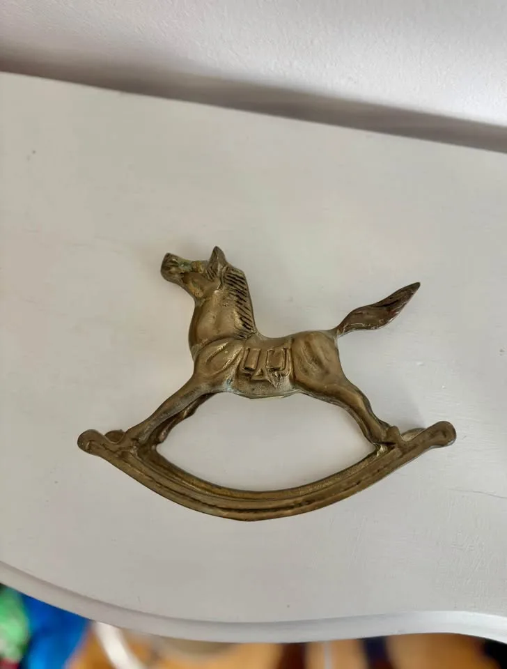 Brass Rocking Horse image indicator(3)