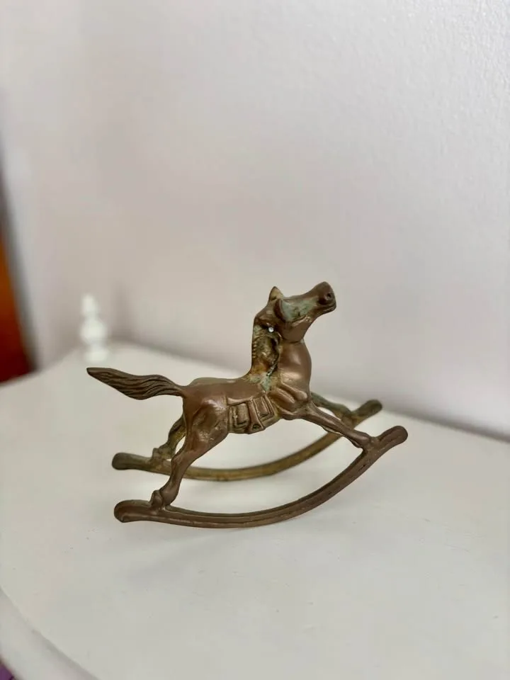 Brass Rocking Horse image indicator(4)