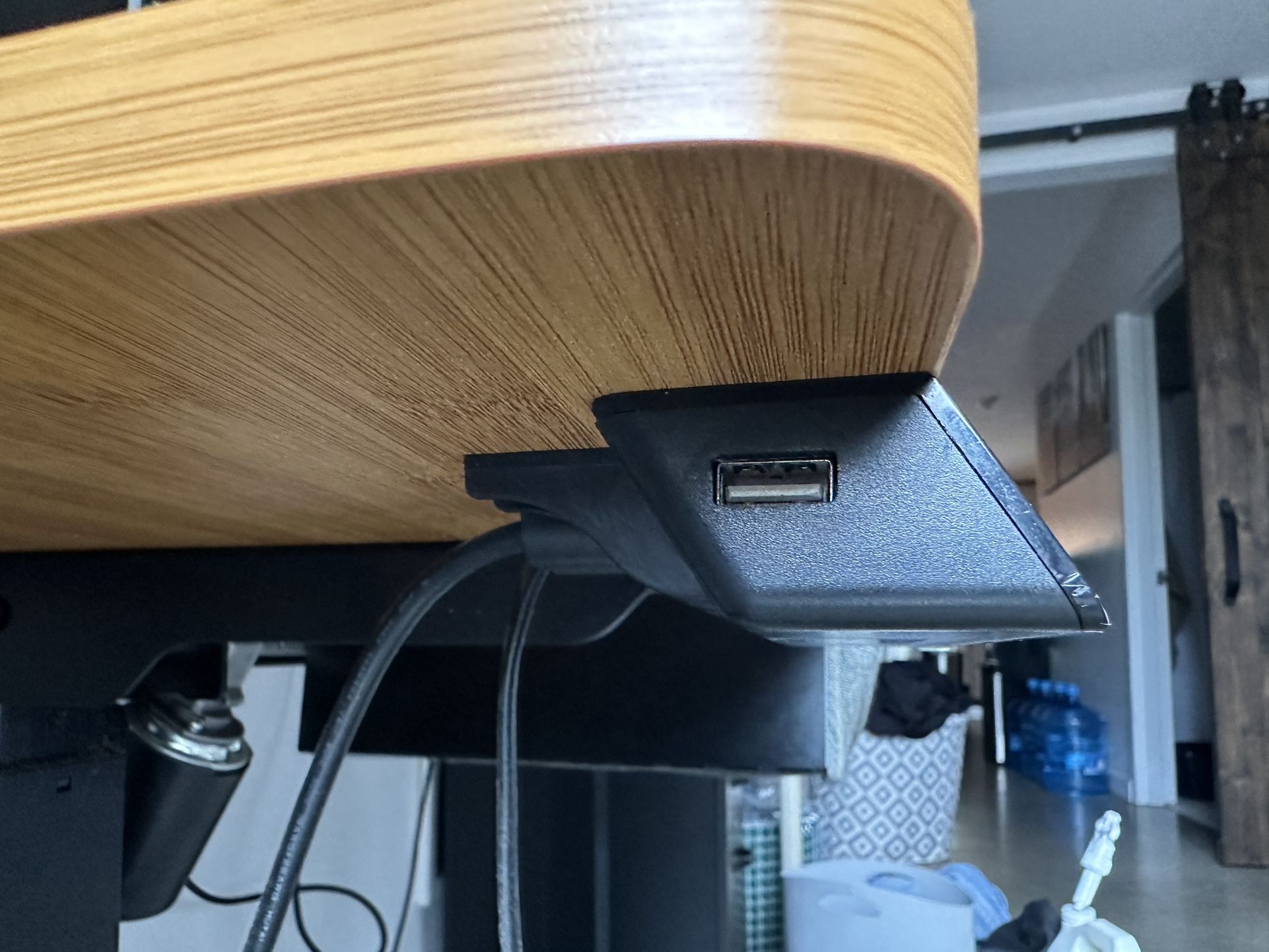 Fezibo Electric Standup Desk (Rustic Brown) - photo 3