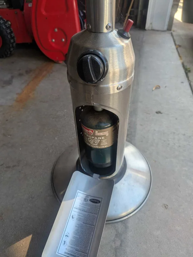 Table top propane heater image indicator(5)