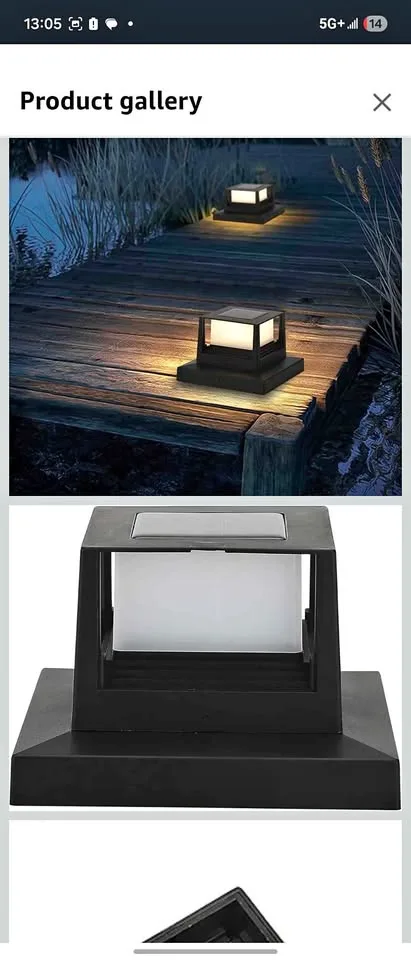 Light Outdoor, Outdoor Solar Post Caps Light thumbnail