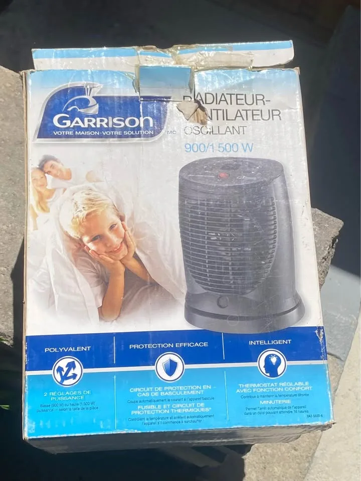 Smartech “Warm Box” Mini Oscillating Ceramic Heater image indicator(3)