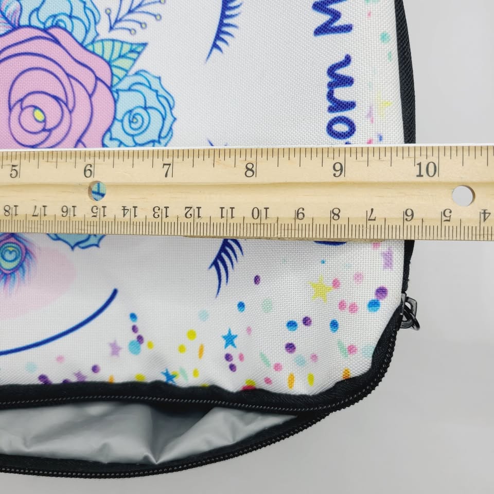Unicorn Magic Insulated Lunch Bag Box 10 Inches Good Condition - photo 4