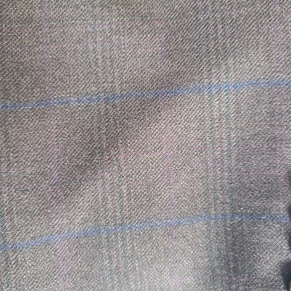 Michael Kors Wool Blazer - Brown with Blue Stripe, 38R image indicator(8)