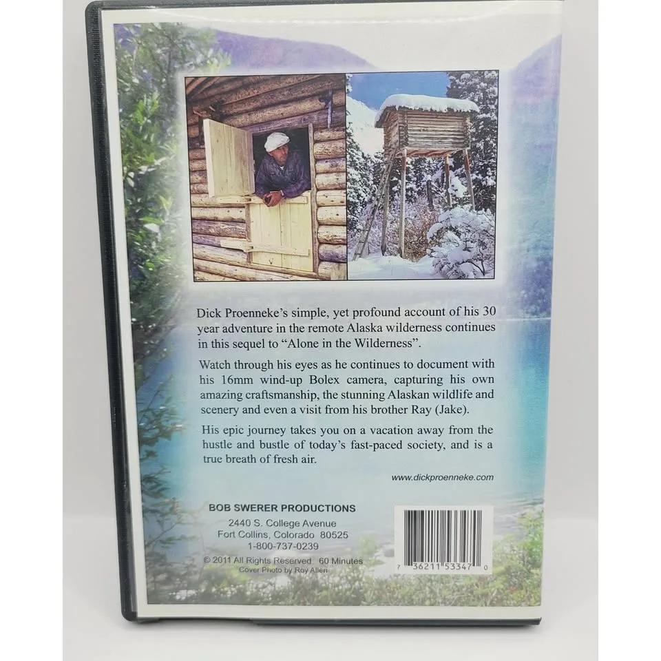 Alone In The Wilderness Part II DVD image indicator(2)