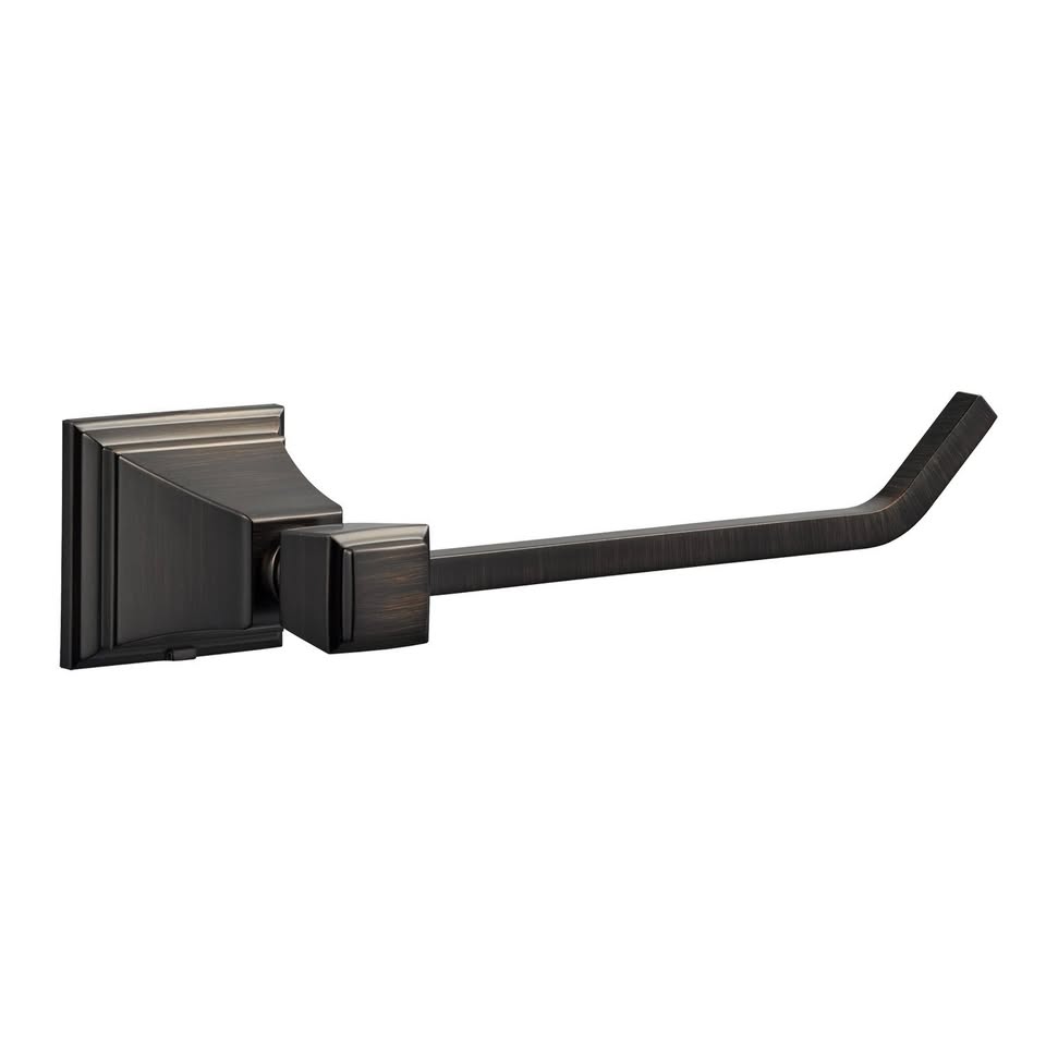 Torino Euro Toilet Paper Holder, Brushed Bronze