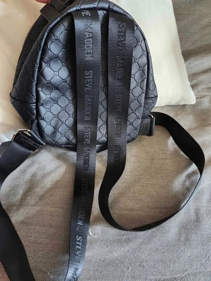 Steve Madden backpack with gold accents image indicator(2)