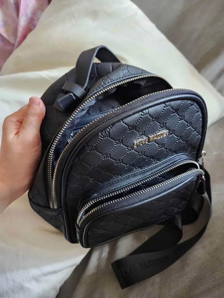 Steve Madden backpack with gold accents image indicator(3)