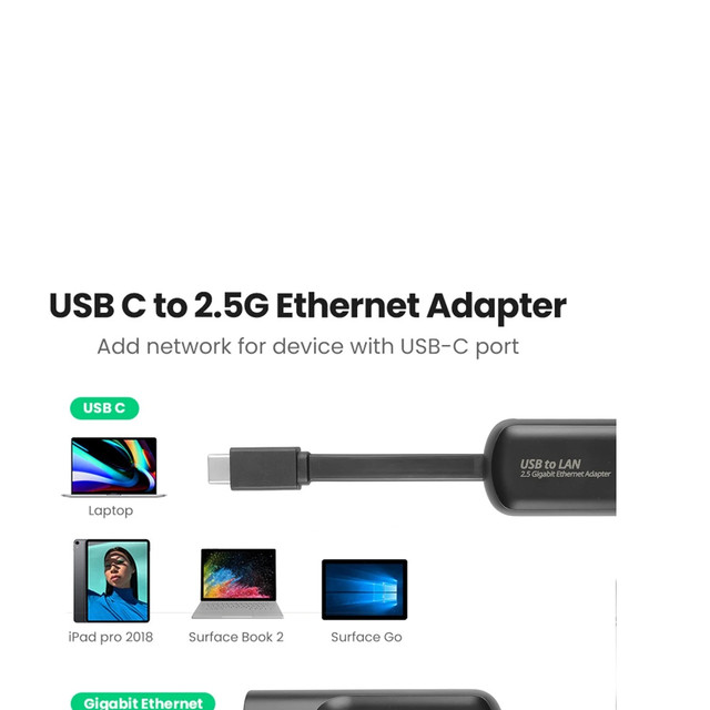 🔌 USB A to 2.5 Gigabit Ethernet Adapter – High-Speed Wired LAN - photo 5
