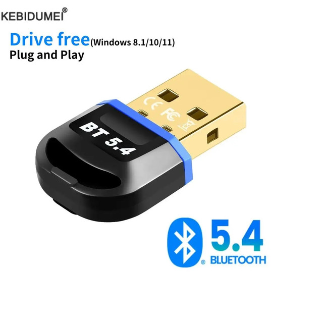 🔊 Bluetooth 5.4 USB Dongle for PC – Wireless Adapter