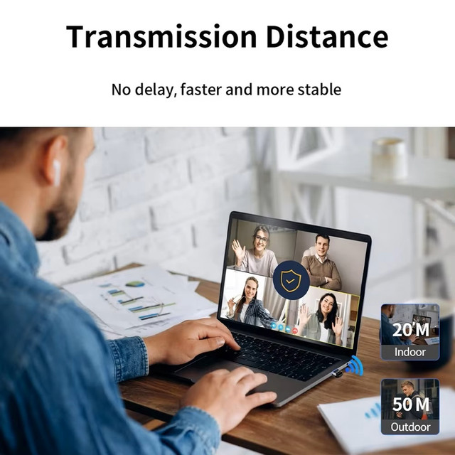 🔊 Bluetooth 5.4 USB Dongle for PC – Wireless Adapter - photo 2