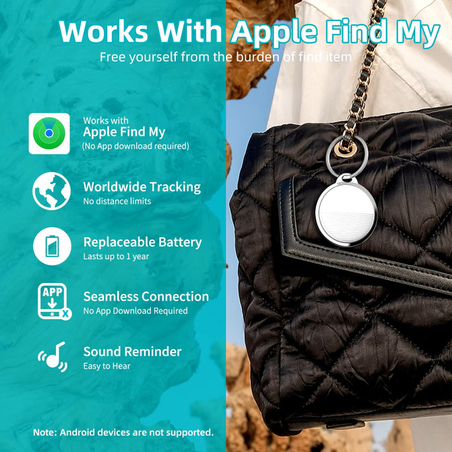 📍 Mini GPS Tracker for Apple — No Contracts, No Fees - photo 4