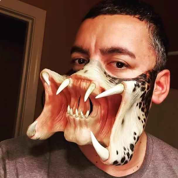 Predator “Feral Hunter” Mask – Perfect for Halloween & Cosplay - photo 4