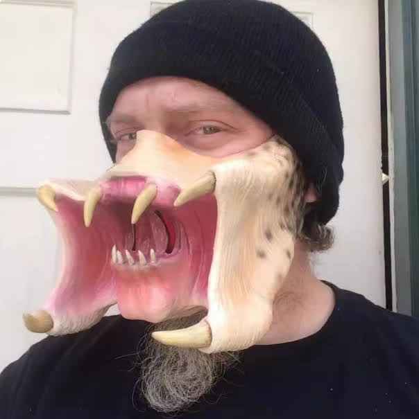 Predator “Feral Hunter” Mask – Perfect for Halloween & Cosplay - photo 5