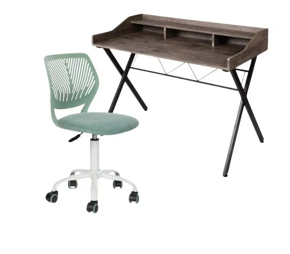 🔥 NEW Ergonomic Student Desk Chair - Compact Workstation image indicator(3)