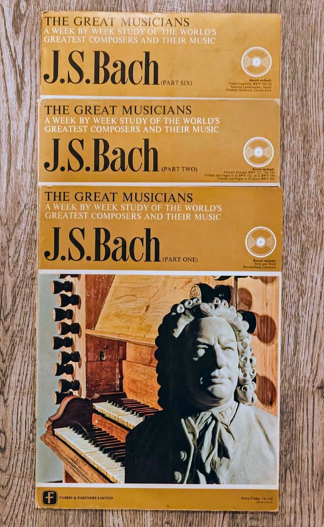 40x Vintage 'Great Musicians Series' Record & Booklet - photo 5