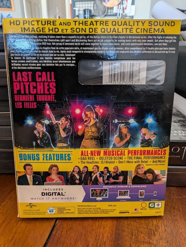 Pitch Perfect 3 Blu-Ray DVD Digital - photo 2