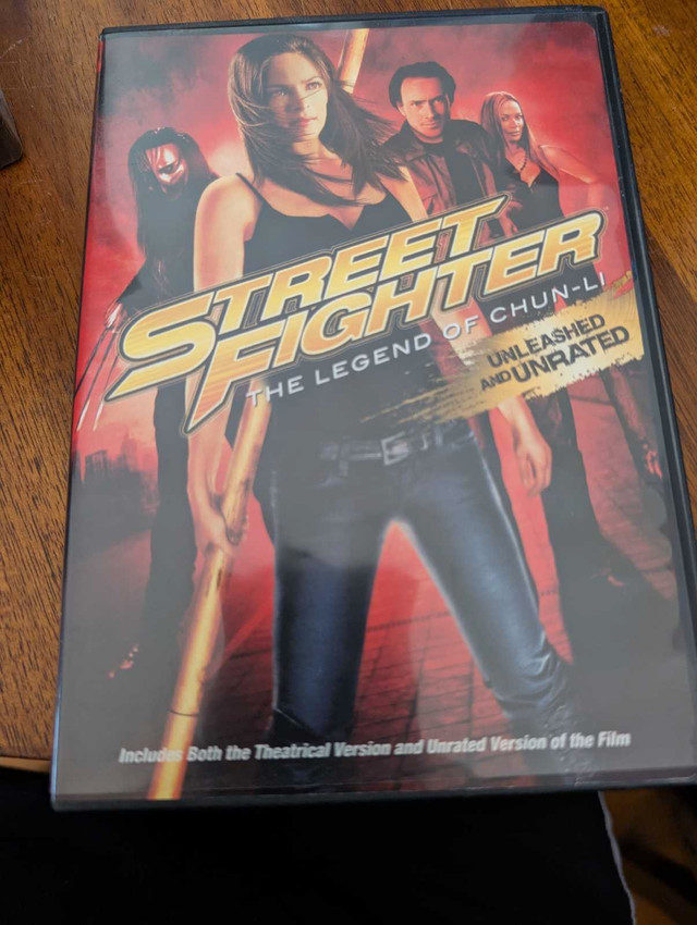 Street Fighter the legend of Chunli DVD