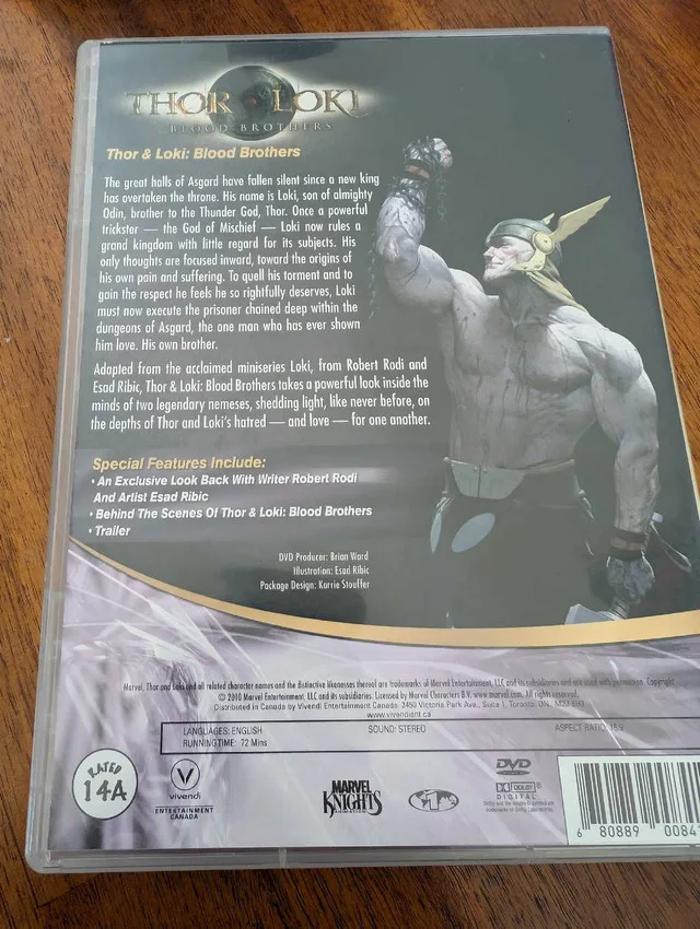 Thor & Loki Blood Brothers DVD image indicator(2)