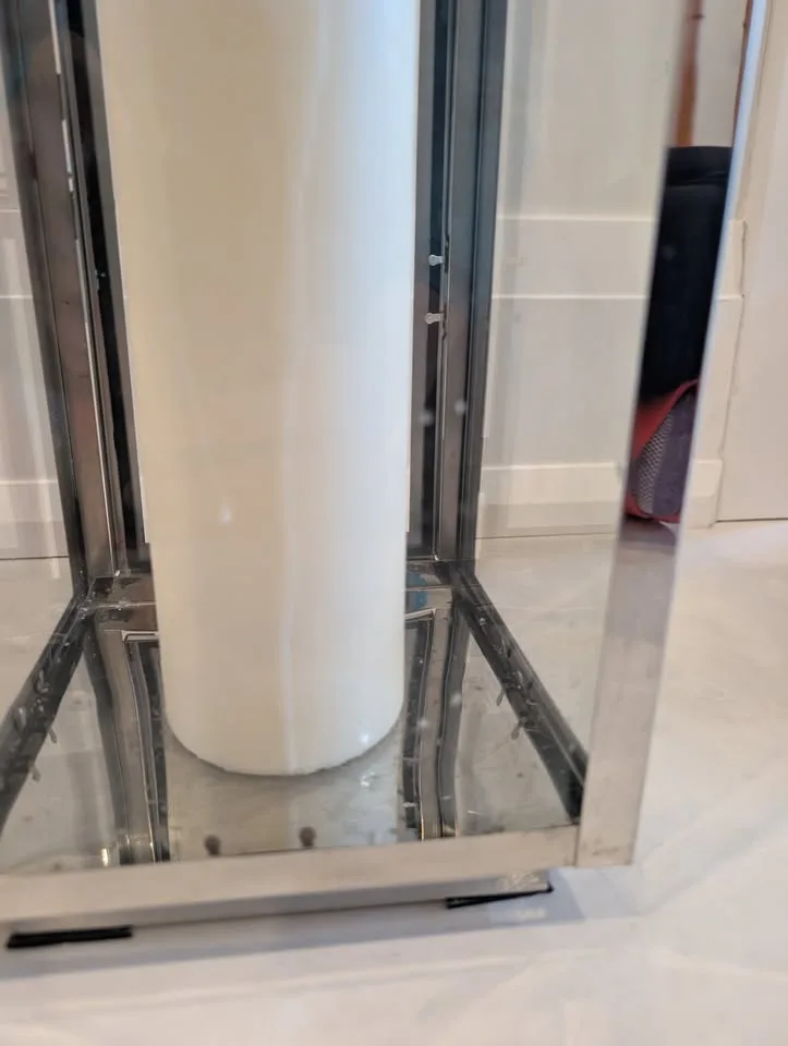 Metal Outdoor Lantern in Stainless Steel Finish image indicator(5)