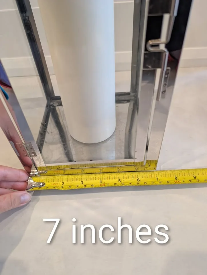 Metal Outdoor Lantern in Stainless Steel Finish image indicator(8)