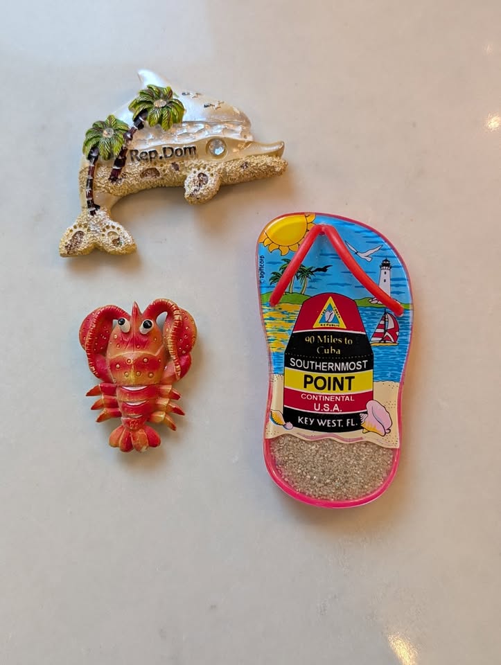 Florida, Lobster Canada and Dominican Magnets