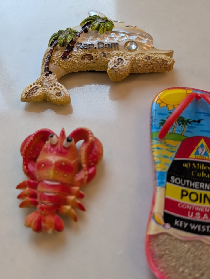 Florida, Lobster Canada and Dominican Magnets - photo 4