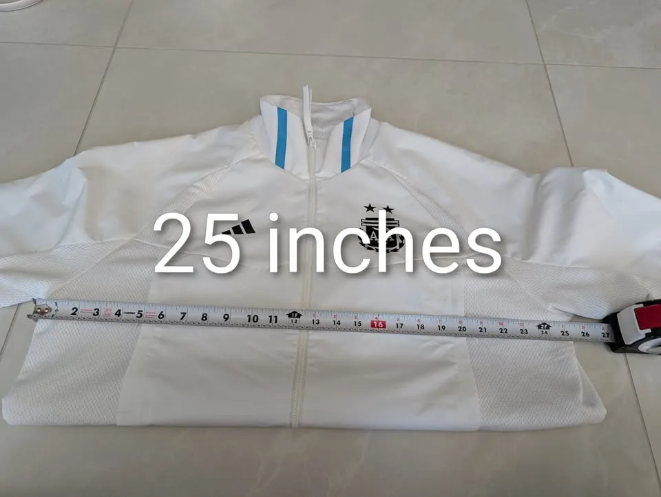 Adidas Argentina Game Day Anthem Jacket (White/Multi) XL image indicator(7)