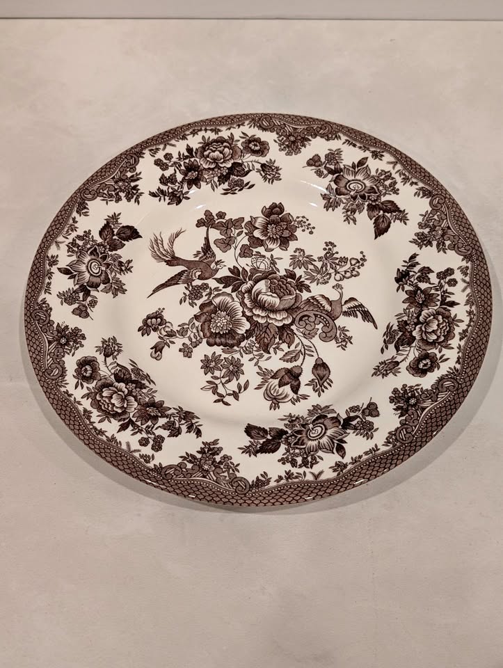 Royal Stafford Asiatic Pheasant Brown Dinner Plate