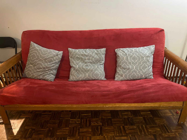 Futon available for sale (Sofa and Bed with mattress)