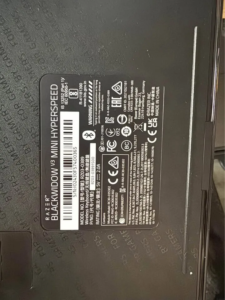 Razer Basilisk Blackwidow Firefly Leviathan Set image indicator(5)