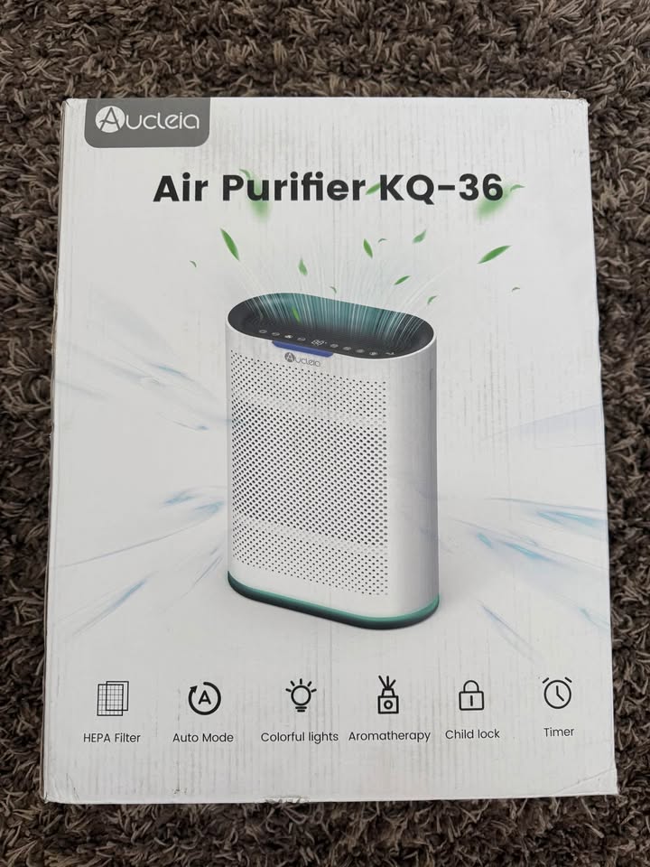 Aucleia True HEPA Air Purifier – Black | Brand New in Box - photo 2