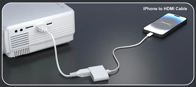 1080P Bluetooth Projector Portable image indicator(2)