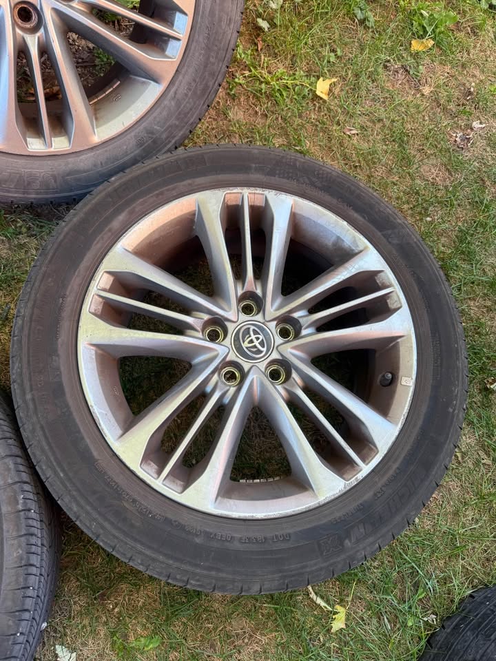 Set of OEM 17” Toyota Camry Rims on Michelin All Season Tires - photo 2