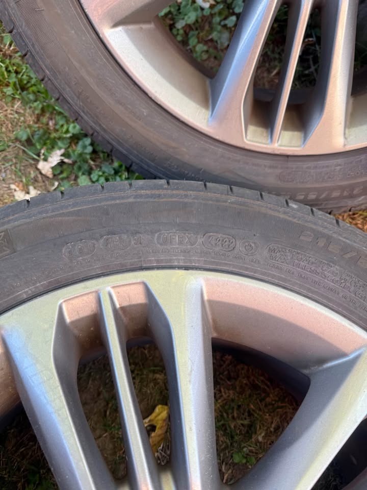 Set of OEM 17” Toyota Camry Rims on Michelin All Season Tires - photo 3