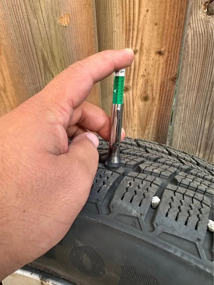 Set of OEM 17” Mazda 3 Rims On Firestone M+S Tires image indicator(5)