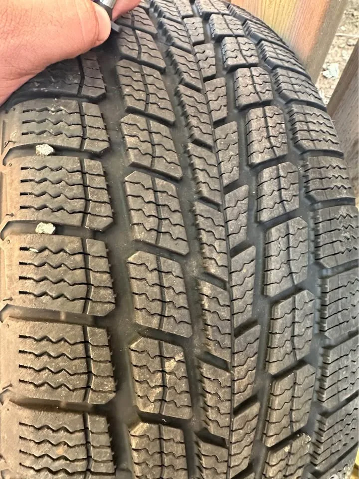 Set of OEM 17” Mazda 3 Rims On Firestone M+S Tires image indicator(6)