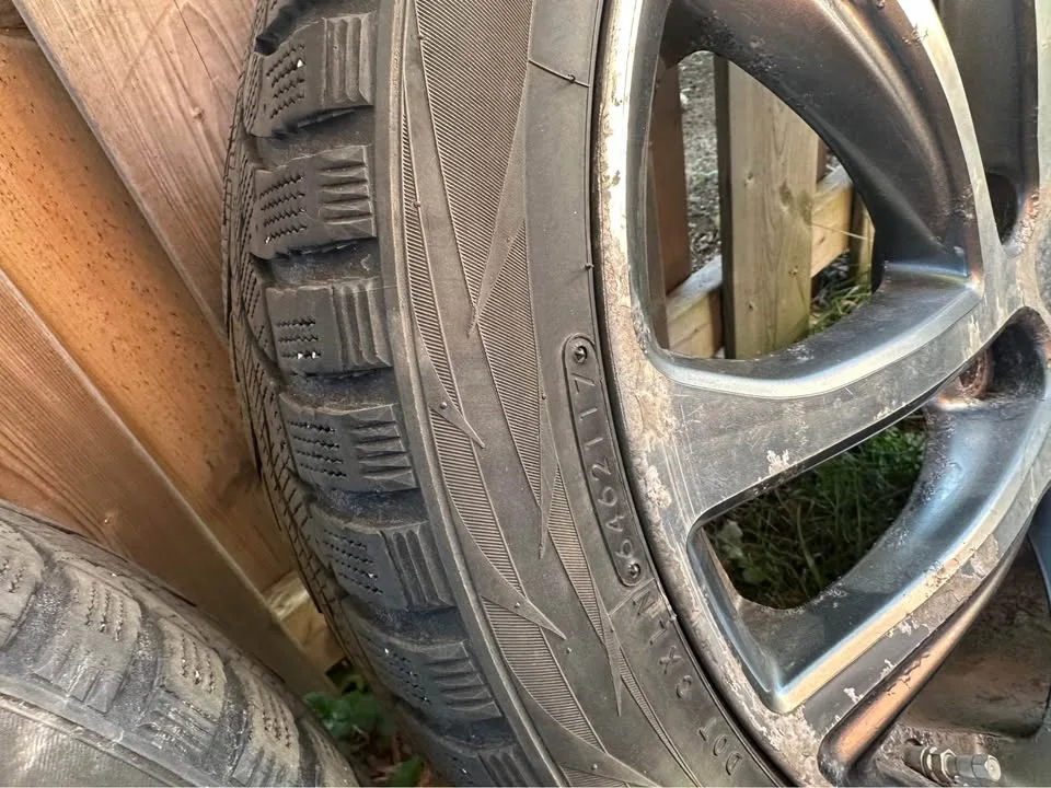 Set of OEM 19” Infiniti QX50 Rims On Toyo Winter Tires image indicator(6)