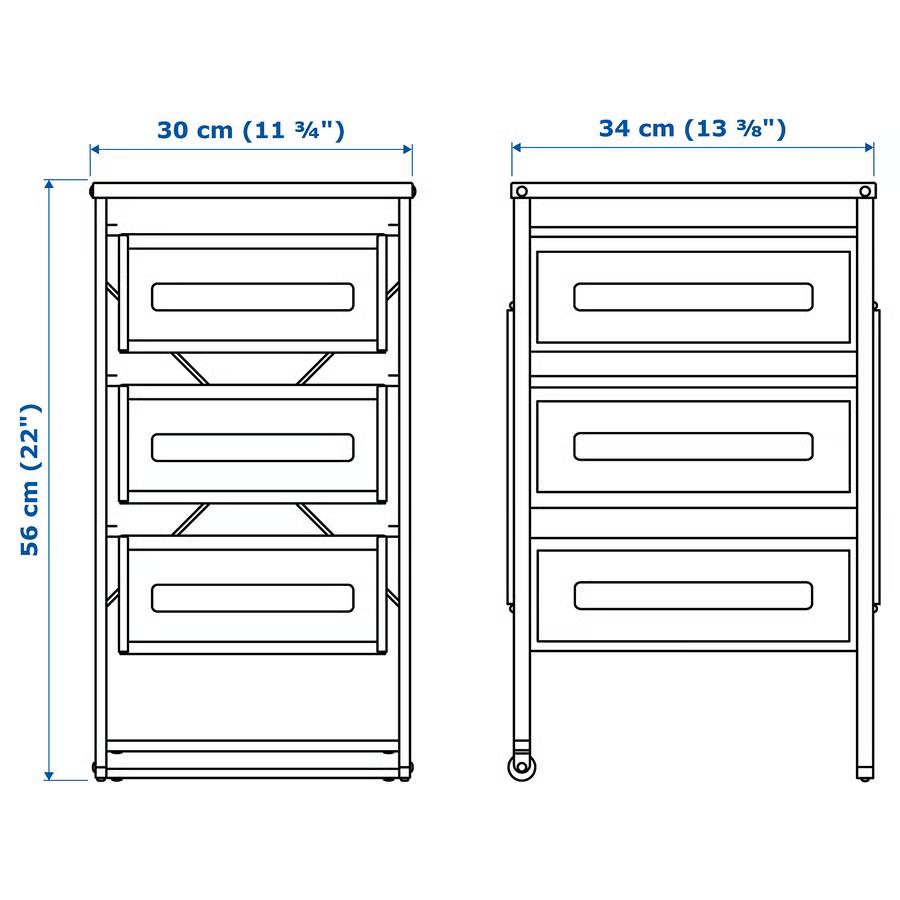 IKEA Small Drawer Unit - photo 2