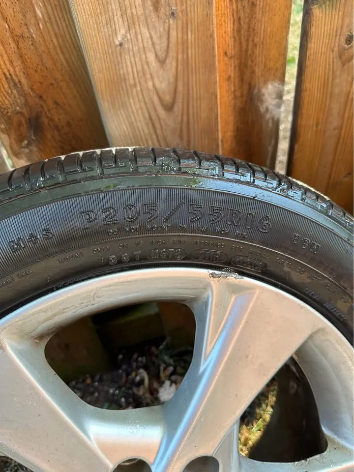 Set of OEM 16” Toyota Camry Rims On Goodyear All Season Tires image indicator(4)