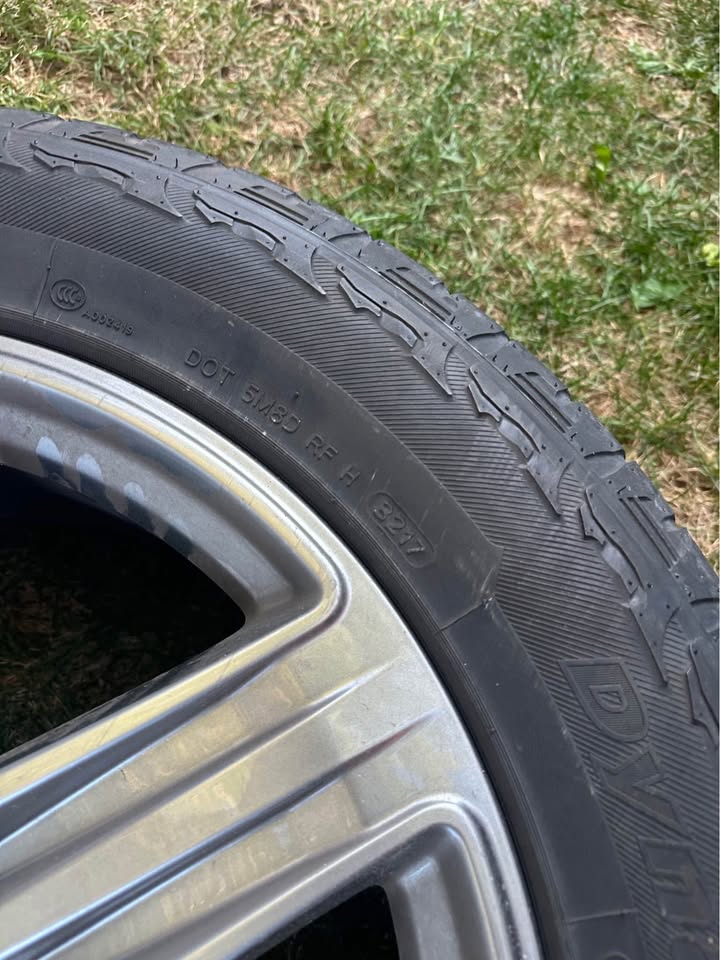 Set of OEM 20” Ford F150 Rims on Hankook All Terrain Tires - photo 3