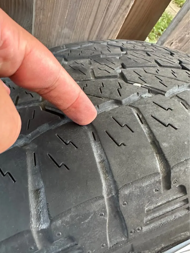 Set of OEM 20” Ford F150 Rims on Hankook All Terrain Tires image indicator(5)