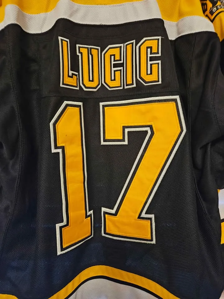 NWT Lucic Bruins Hockey Jersey! image indicator(4)