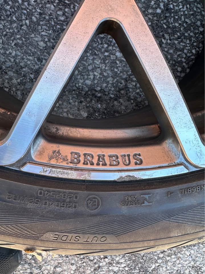 Set of 23” Monoblock Forged Brabus Rims on Yokohama Tires - photo 4