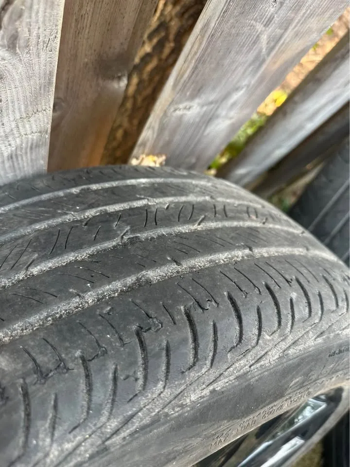 Set of OEM 19” Ford Escape Rims On Continental Tires image indicator(4)