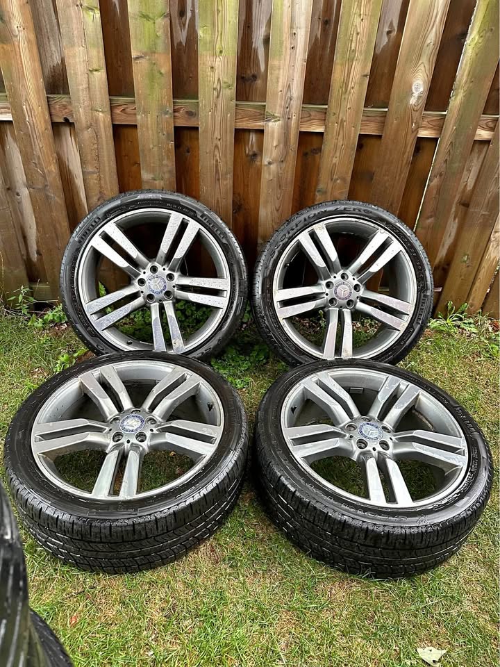 Set of OEM 20” Mercedes GLK On Pirelli All Season Tires