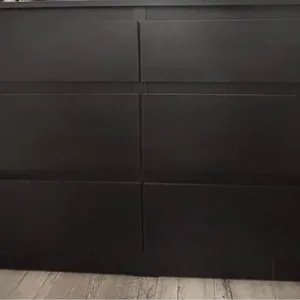 IKEA KULLEN 6-Drawer Dresser (Black-Brown) | Karrot IKEA KULLEN 6-Drawer Dresser (Black-Brown) | Karrot